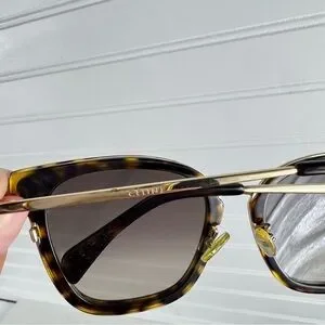 CELINE Sunglasses CL 40035/F Havana Brown 52K 54019 140 - 3 Made In Italy Celine | Accessories | Celine Sunglasses Cl 4035f Havana  main image 3
